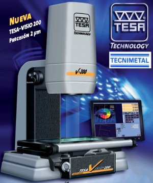 Máquina tridimensional sin contacto TESA VISIO 200